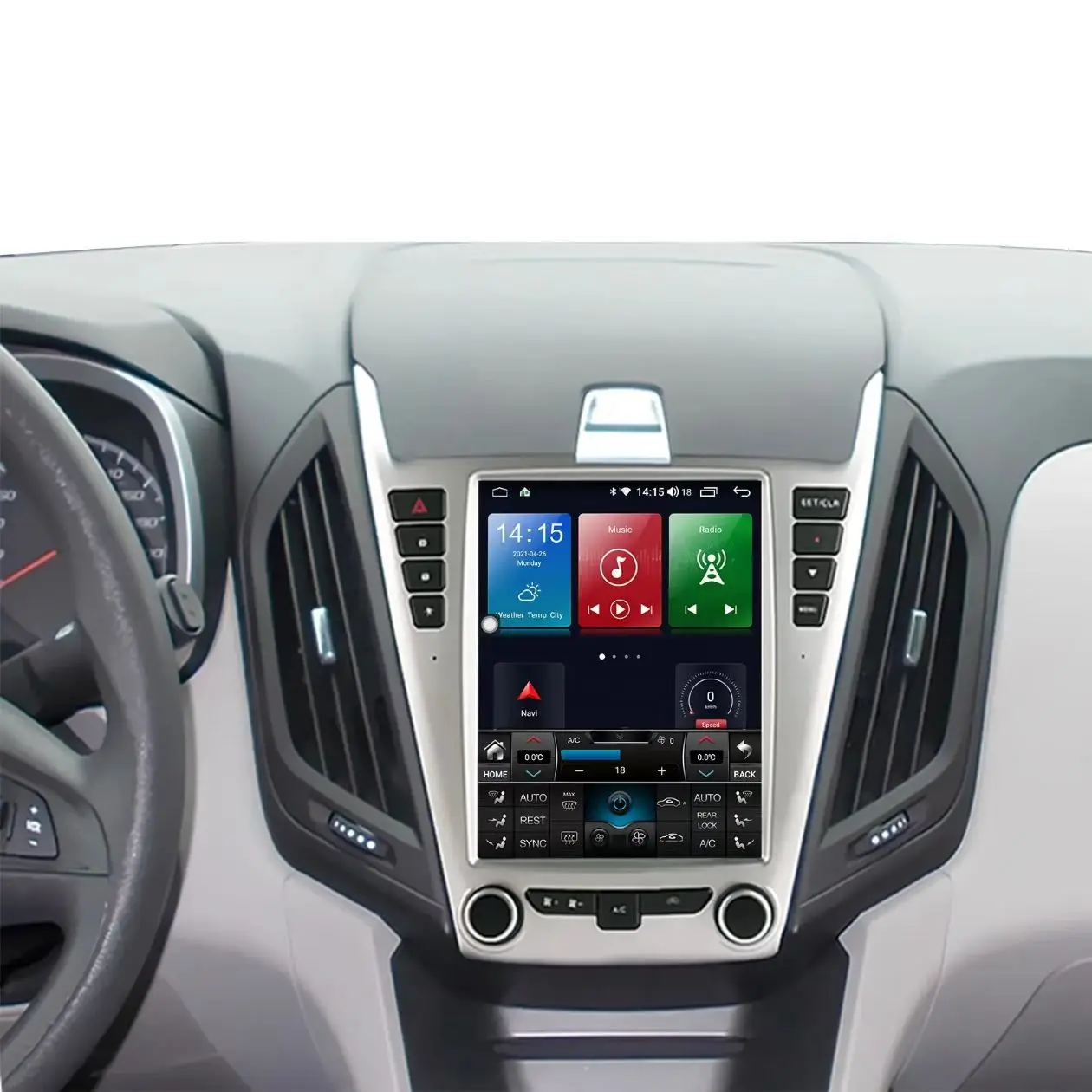 

9,7-дюймовый автомобильный радиоприемник для Chevrolet Equinox 2010-2016 Android Auto GPS-навигатель DSP