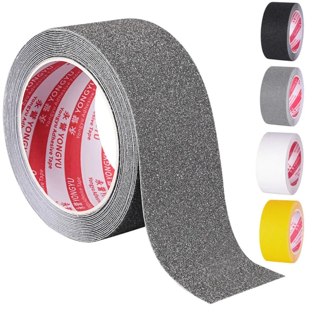 5m/roll New Matte Non Slip Tape Self-adhesive PVC Floor Anti Slip Sticker Waterproof Carpet Tape for Stair Step Treads