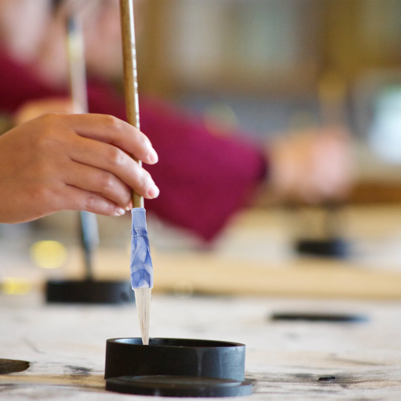 

1Pcs Durable Plastic Brush Head for Writing Brushes Universal and High-Quality DIY Accessory for Various Uses Brush Head