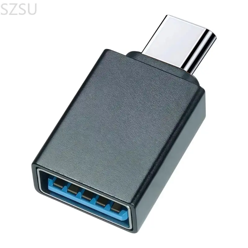 محول SZSU USB C إلى USB OTG هيكل معدني للهواتف الذكية والأجهزة اللوحية وقرص U تركيب سريع ومحول OTG بتصميم محمول #4