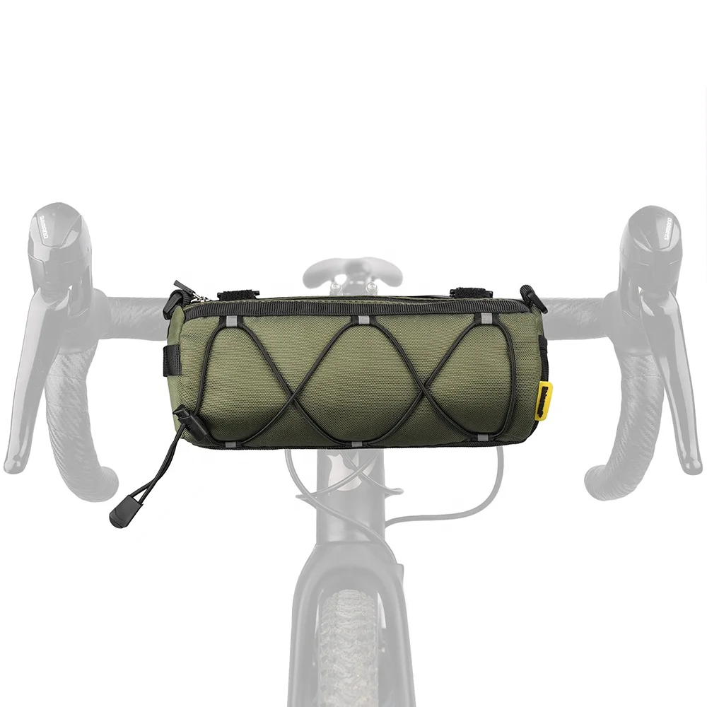 

Custom Outdoor Cycling Bicycle Front Pack for MTB Gravel Bikes Water Resistant Handlebar Bikepacking