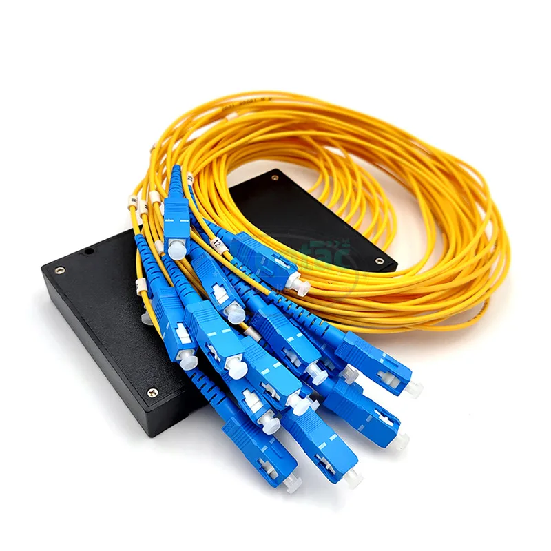 الألياف البصرية الخائن 1x16 2.0 مللي متر PLC البصرية الخائن SC /UPC 1x16 PLC