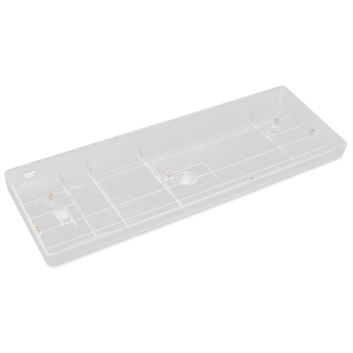 New Plastic Case for 60% Mechanical Keyboard Plastic Shell Fits Most Mini Mechanical Keyboard GH60 A60 DZ60 XD60 Clear