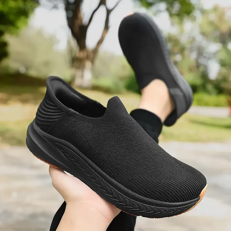 Herren-Slipper Barfußschuhe Übergröße Breiter Zehenbereich Zero Drop Rutschfeste Wanderschuhe Atmungsaktive Outdoor-Laufschuhe – Detail 16