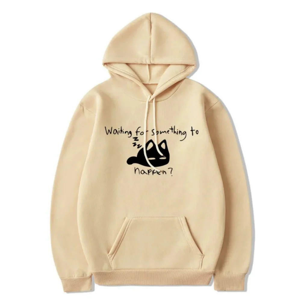 Manga Waiting for Things to Happen: Big Forest Cat Spring and Autumn Men's Fashion Leisure Versatile Hoodie