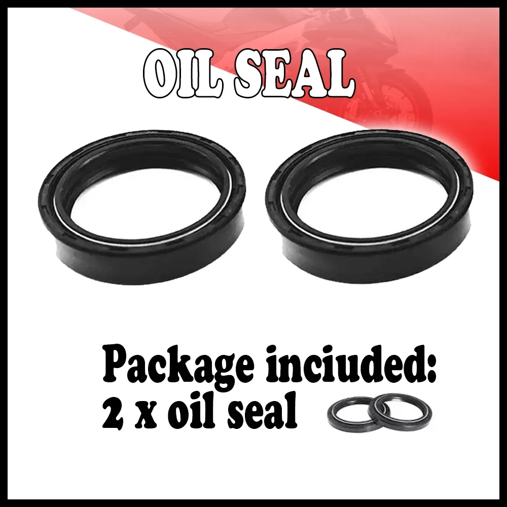 Absorber Front Fork Dust Oil Seal For Kawasaki KX65 KZ305 CSR KZ 305 LTD KZ400 KZ440 KZ 400 440 KLX140 KLX 140 BN125 Eliminator