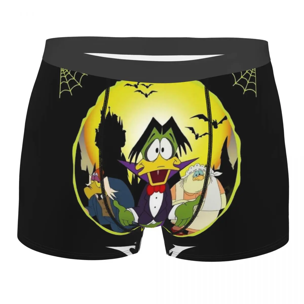 

Count Duckula Vampire Lord The Castle Straight Man's Boxer Briefs,3D printing Underwear, Highly Breathable Top Quality Gift Idea