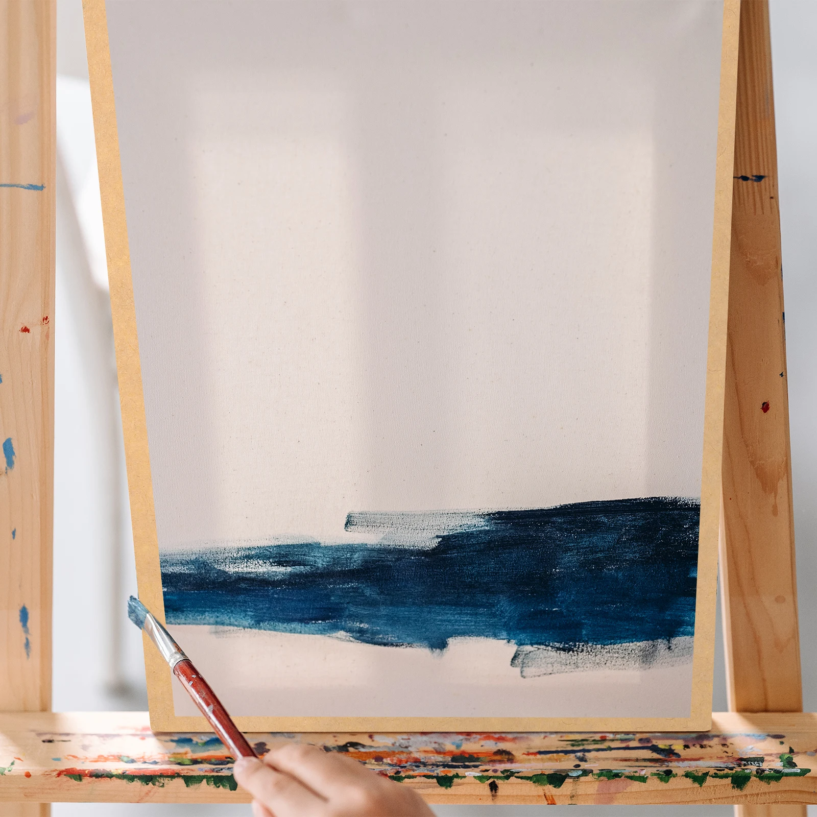 

1 Roll Water Activated Kraft Paper Sealing Tape For Picture Framing Carton Packaging Writable Waterproof Multi-Function Adhesive