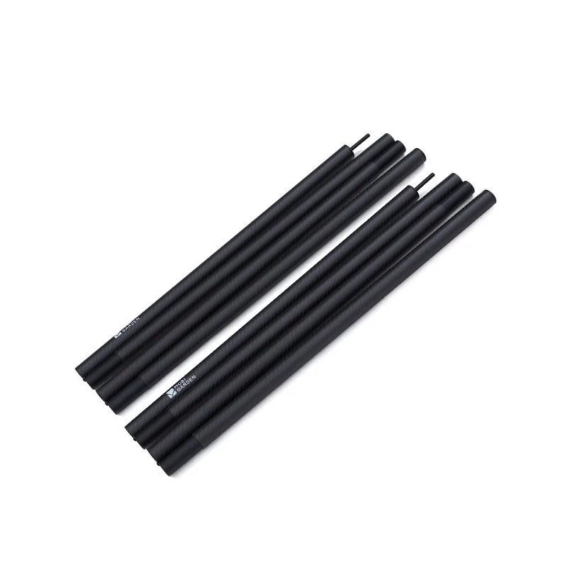 Outdoor tent equipment accessories Front hall canopy support rod four rubber rope carbon fiber rod 240