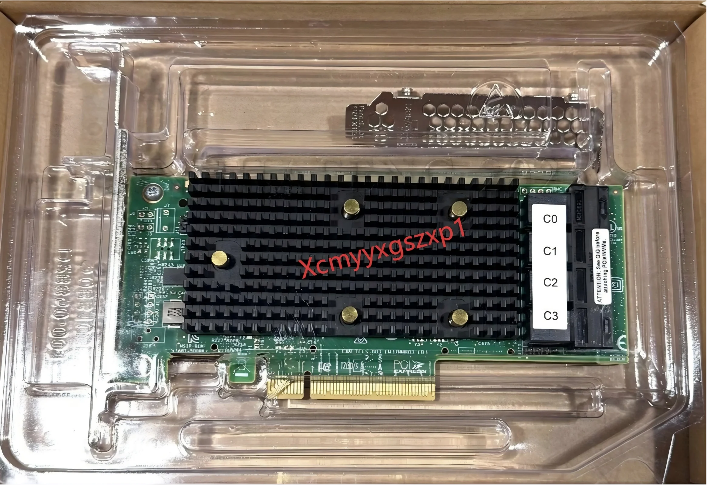 1 Stück LSI SAS3416 9400-16i Tri-Mode SAS/SATA/NVME PCIe3.1 x8 HBA IT-Modus ZFS Unraid