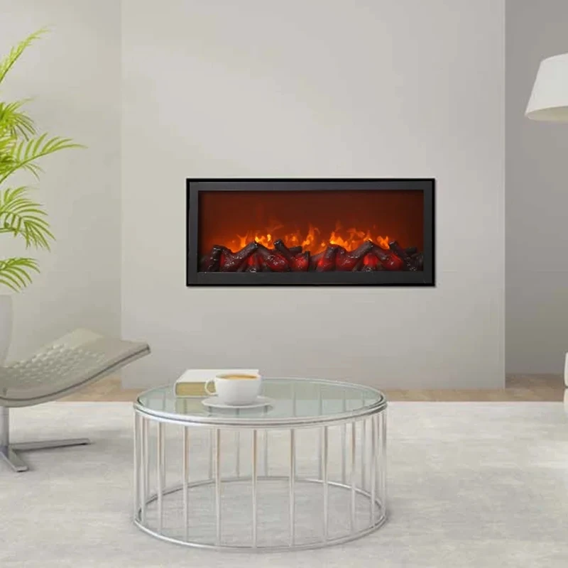 American Creative Decorative Fireplace Home Art Deco Retro Living Room Dining Room Wall Hangings Electronic Flame YX630TB