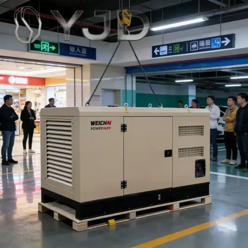 Chinese Diesel Silent Generator Set 15-100KVA Yuchai/Weichai/Yangdong/Faw Engines 60Hz ATS