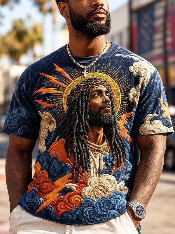 2027 Summer New Design Japanese Jesus Culture Sport Shirt 3D Printed Sport Quick-Dry Family Version T-Shirt Top Kids