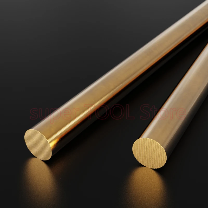 H59 Brass Round Bars Solid Rod Dia 2.5/3/5/6/7/8/8.5/9/9.5/10/10.5/11/12/13/14/15/16/17/18/19/20/22/24/25/26/28/30/32/35/38-50mm