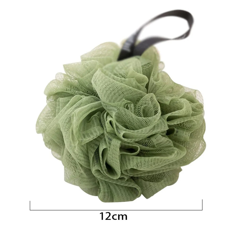 Rugborstel Zachte Mesh Bad Spons Ballen Nylon Reinigingsborstel Douche Exfoliërende Scrubbers Loofah Spons Voor Vrouwen, Mannen Badkamer