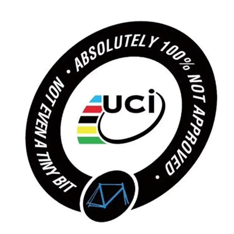 Small Label Sticker Bicycle Union Certification Label Bike Stickers Decals Customize Frame Name ID Warning Films Decoration