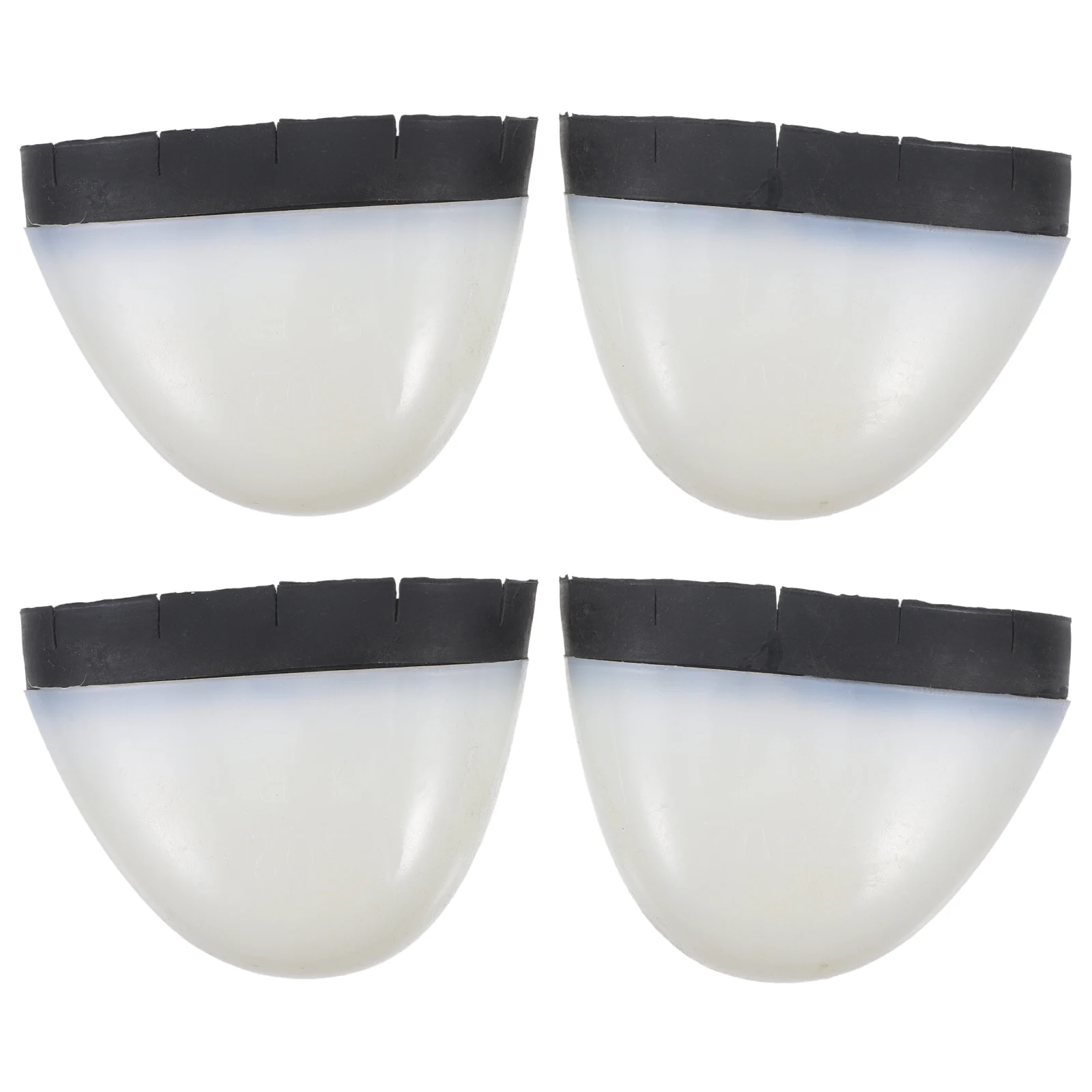 

4 Pcs Safety Toe Caps Plastic Inserts Work Boots Foot Guard White Anti Crush Puncture Proof Shoe Accessories Labor Protection
