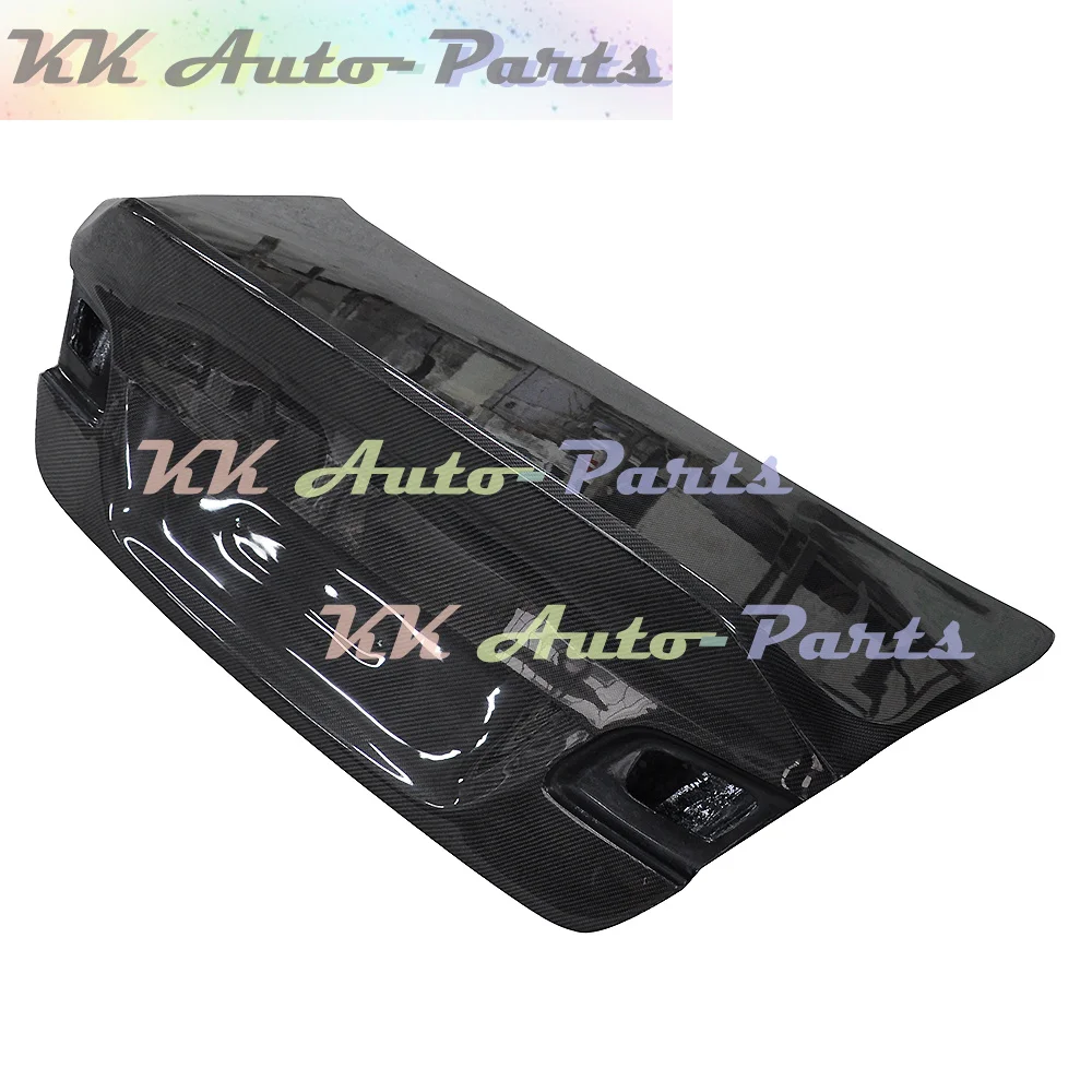 Real Carbon Fiber Rear Trunk Replacement Cover Boot Flaps for BMW 3 Series E92 E93 M3 2007-2009 Car Styling