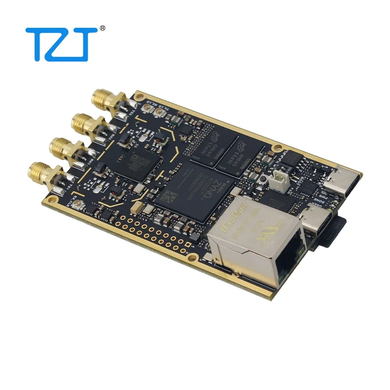 Tzt 70mhz-6ghz Zynq7020 + ad9363/zynq7010 + ad9363 Sdr لوحة تطوير الراديو المحددة لـ Pluto Sdr Matlab