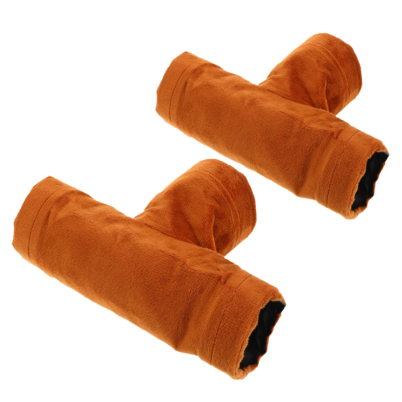 

2 Pcs Pet Rat Nest Hamster Bed House Hideout Small Cozy Polyester Hideaway 3 Tubes