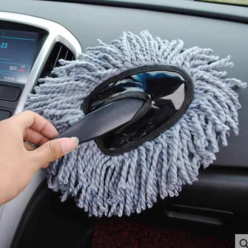 

Car Super Soft Microfiber Duster Mop Interior Exterior Cleaning Dirt Dust Brush Tool Car Detailing Cleaning Tool Auto Accessory