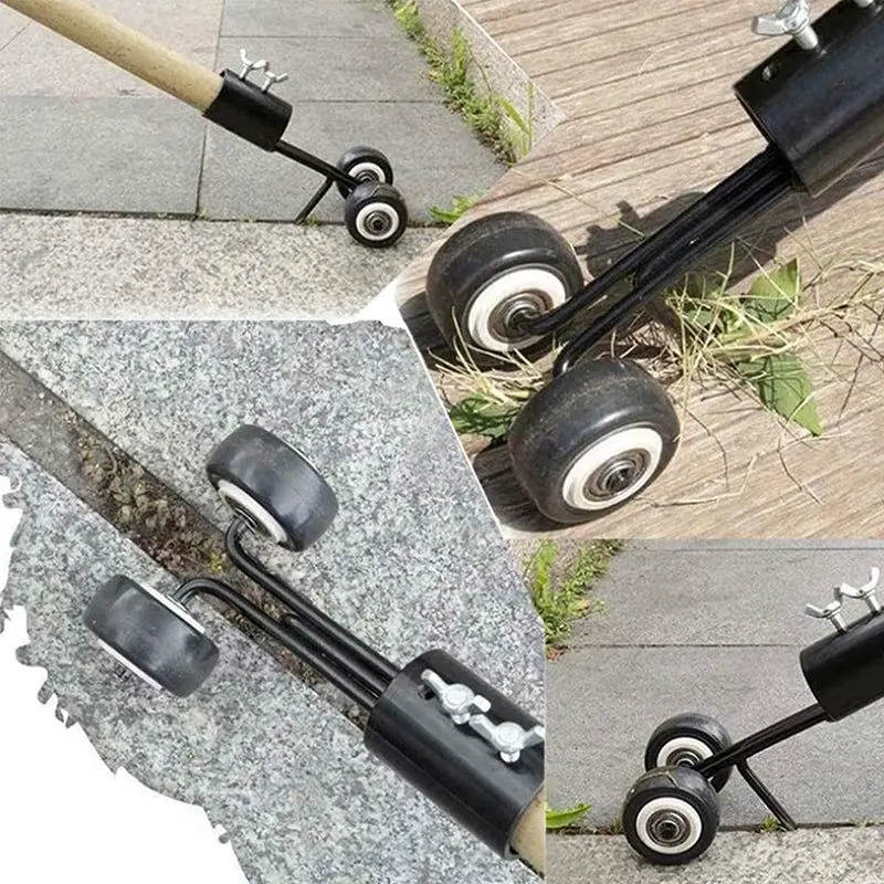 Crazy Weeds Marauder Portable Gap Weeder  No Need To Bend Down Trimmer Adjustable Length Weed  Remover Gardening Mowing Tool