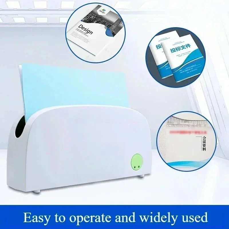 Factory direct sale Hot Melt Electronic Adhesive Installation Machine with A Maximum Width of 33mm for Books and Archives