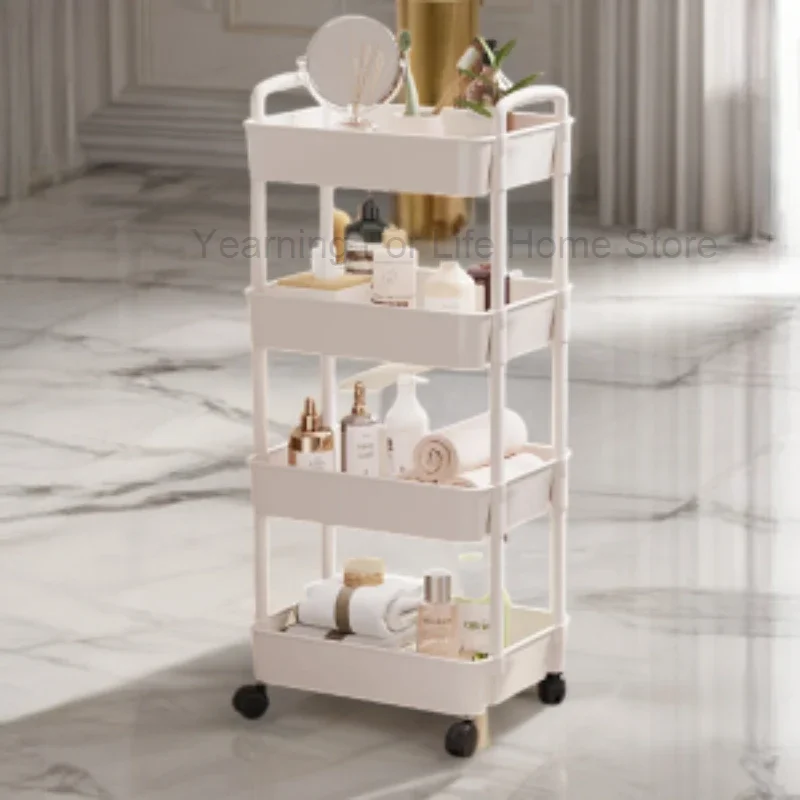 

Cosmetic Beautify Manicure Pedicure Cart Lash Makeup Trolley Bedroom Snack Salon Trolley Carrito Auxiliar Beauty Werkzeugwagen