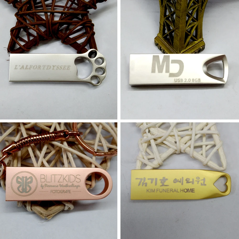 10/50/100個 USBフラッシュドライブ 64GB ペンドライブ 2G 4G 8G メタルペンドライブ USBスティック 32G メモリースティック 無料カスタムロゴ フラッシュUSB 2.0