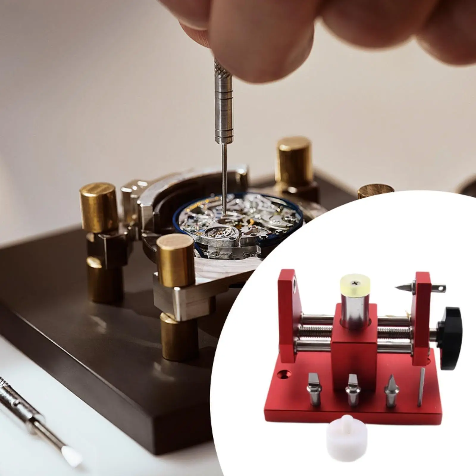 

Watch Back Case Opener Watchmaker Repair Tool for Shop Repairing Women Men