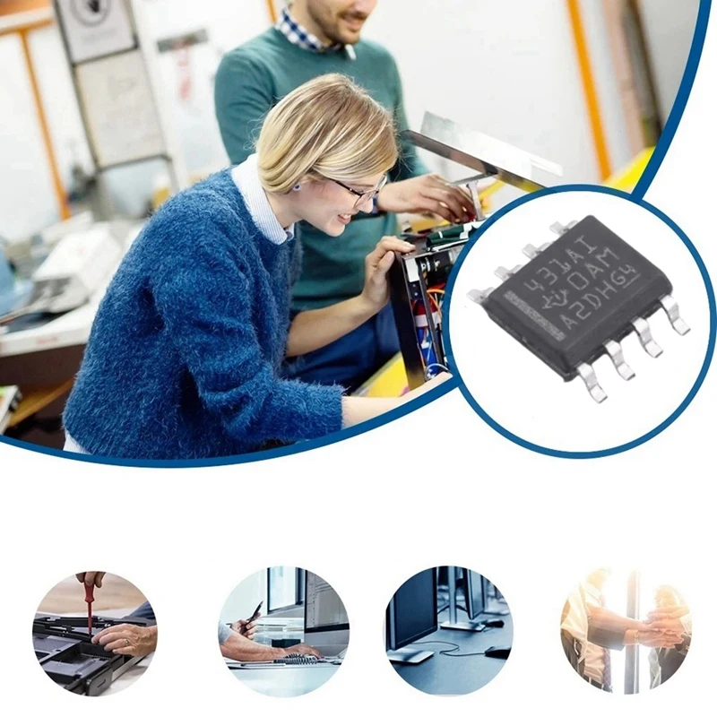 AIAI 20PCS TL431AIDR 431AI SOP8 Chip Adjustable Precision Shunt Voltage Regulator