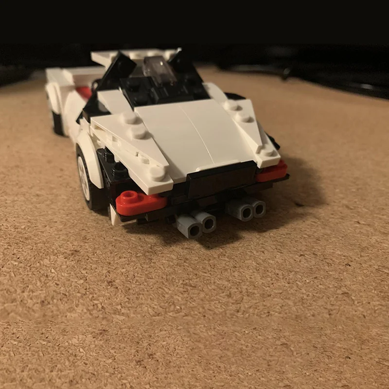 Speed Racing Car Model MOC Building Bricks 300SL Hypercar Modular Technology Children Holiday Gifts Assemble Toys Suit