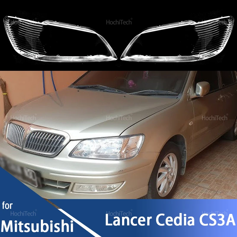 

Прозрачный защитный чехол для фар Mitsubishi Lancer Cedia CS3A из поликарбоната, предотвращающий пожелтение, аксессуары для линз фар