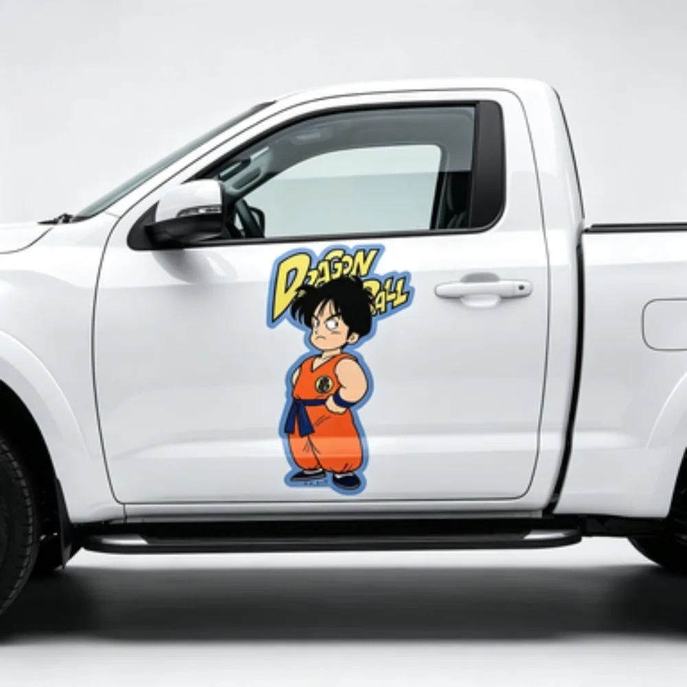 Cute Kid Goku Dragon Ball Anime Car Sticker Vinyl Decal For Car Truck Door Window Motorcycle Decor