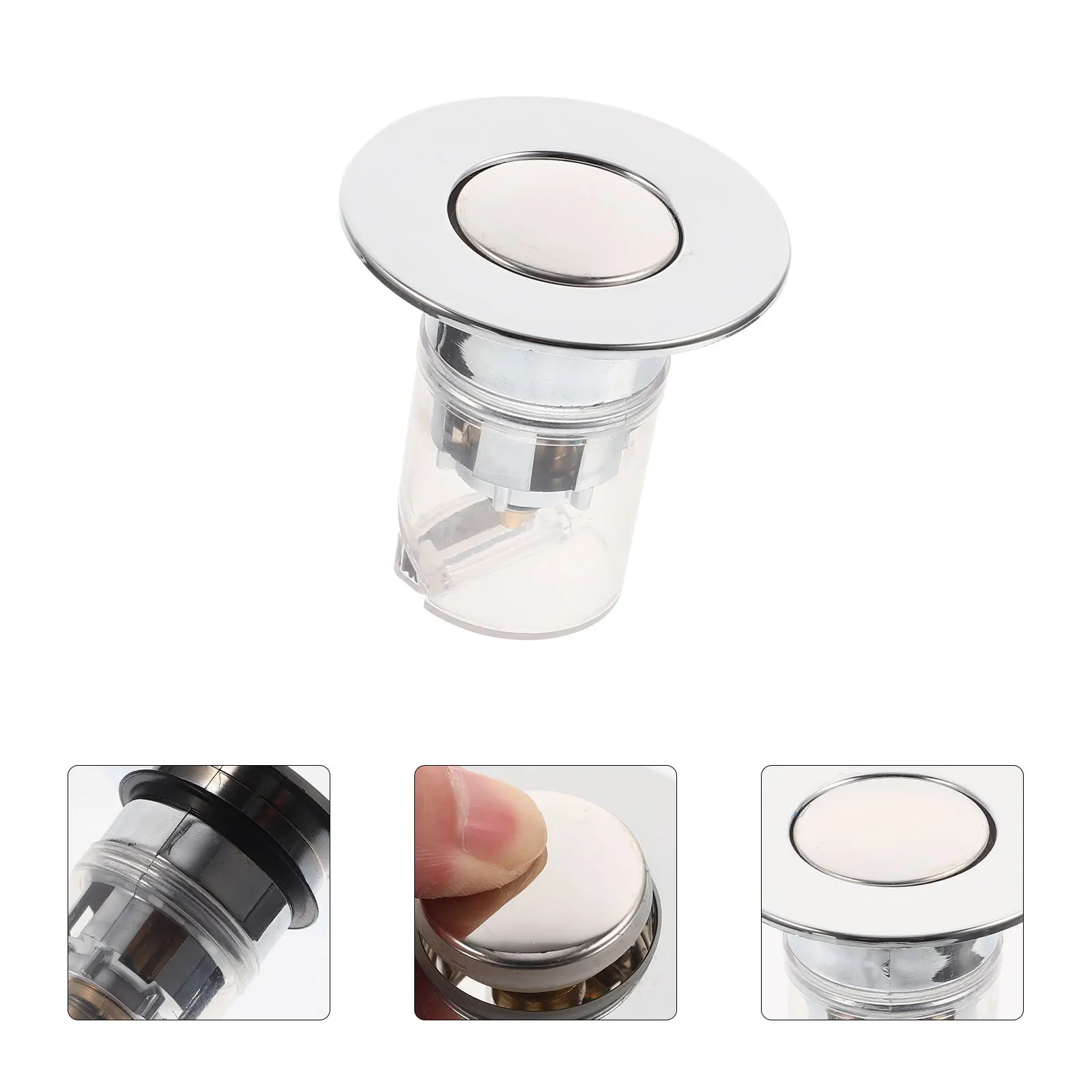 Заглушка для раковины в ванной комнате, медная пробка для раковины, нескользящая, износостойкая, практичная сливная пробка для дома, отеля, замена умывальника