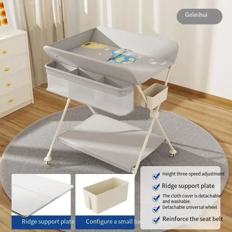 High Quality Baby Diaper Table Nursing Table Multifunctional Portable Home Massage Touch Table Foldable Baby Changing Table