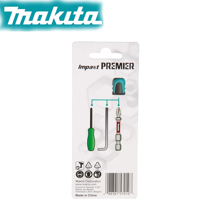 Imagem -03 - Makita-multifuncional Chave de Fenda Elétrica Forte Magnético Plus Acessórios para Ferramentas Auxiliares E03442 Ph2 Manga
