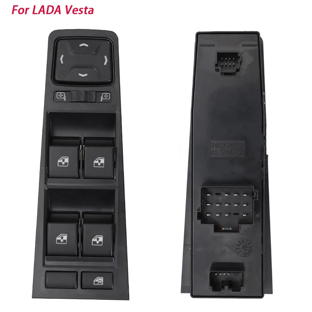 62.3769-20 8450006933 For LADA Vesta Driver Door Electric Window Switch Control Panel Glass Lifter Auto Parts 4 Buttons