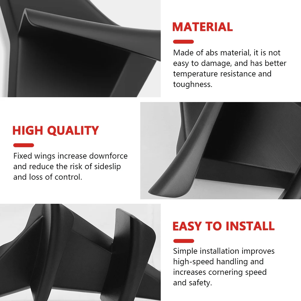 Asa lateral spoiler lateral spoiler frontal spoiler dianteiro inferior flanco para rua triplo 765r 765rs 2023 2024 2025