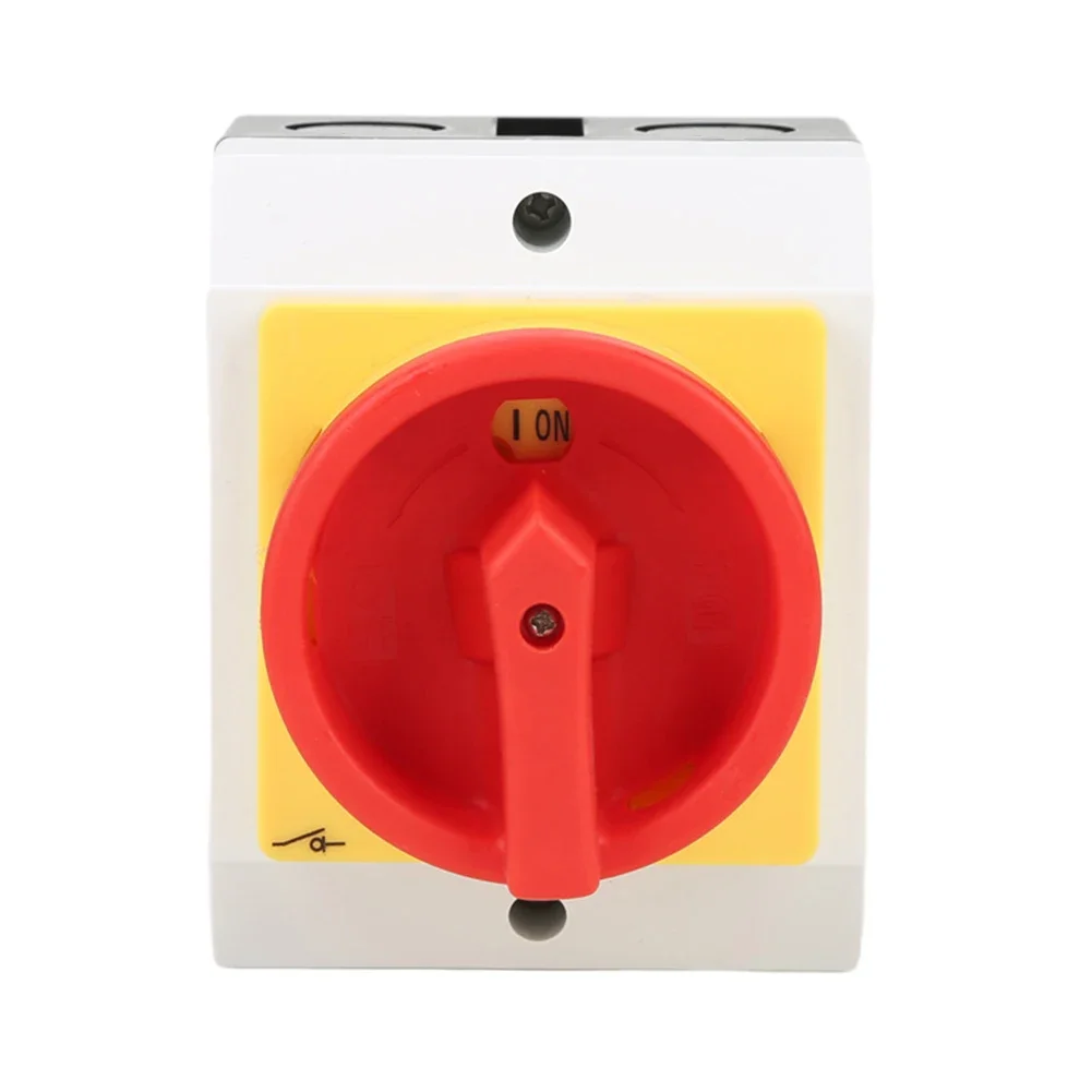 Main Switch Circuit Breaker 16A 3-Pin Rotary Switch Off Switch IP65 UKP Switch Waterproof Isolation Switch UKP Load Switches