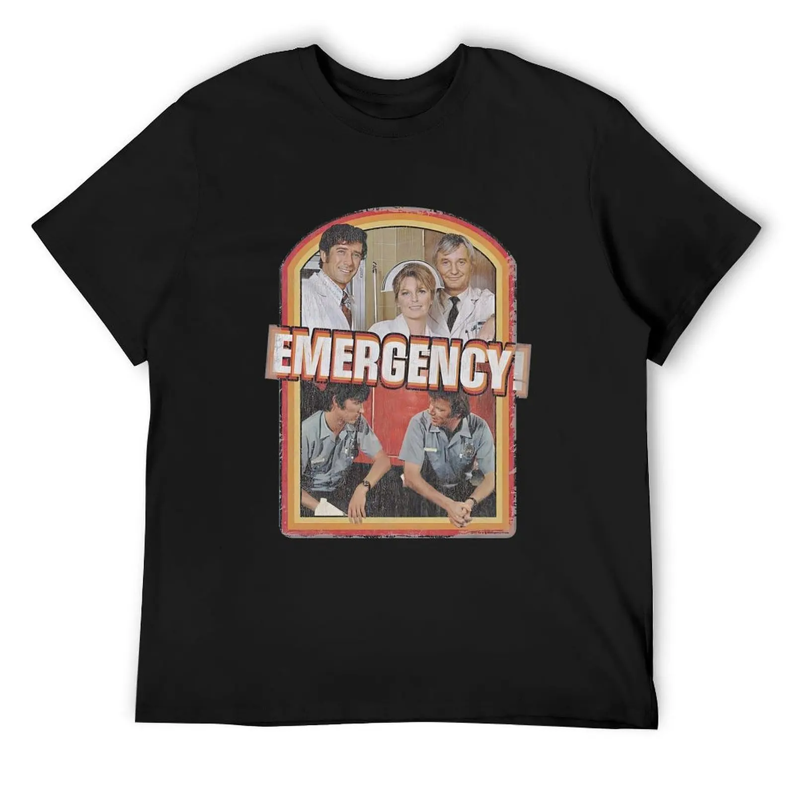 Emergency Tv Show Cast Members Basic Novelty Tees Graphics Female T-Shirt blue archive graphics men clothings