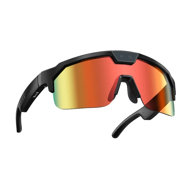 Q01 outdoor sports anti-shake photography glasses 800w pixel smart glasses wifi transmission to see pictures and objects