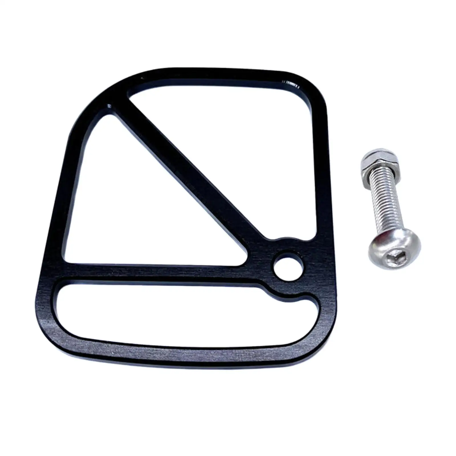 Bike Brake Cable Disc Aluminum Line Protector Mud Plate Durable Bicycle Accessory for Folding Bike Safety