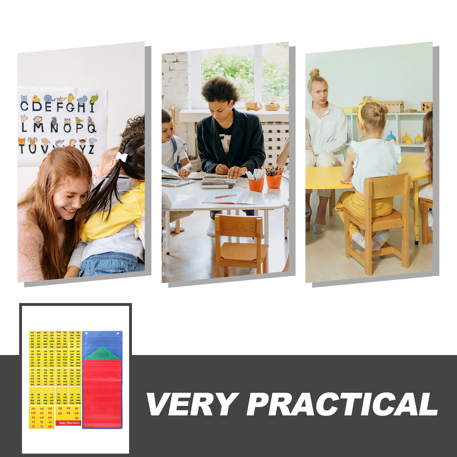 1 Juego de tarjetas de ortografía del alfabeto para niños, juego de combinación de palabras en inglés, herramienta educativa temprana para el desarrollo cognitivo de los niños pequeños