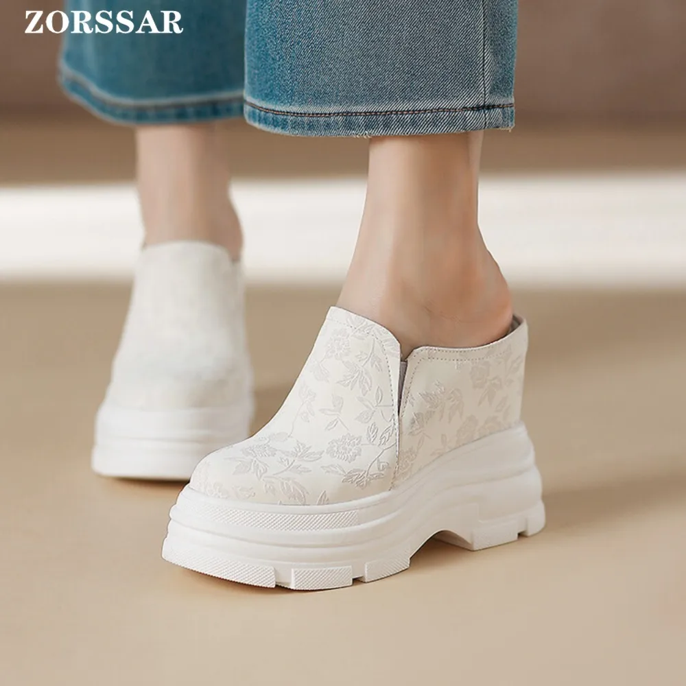 

Platform Wedges Slippers Women Sandals Female Shoes Fashion Super High 12cm Heeled Shoes Summer Beach Slides Girls Slippers