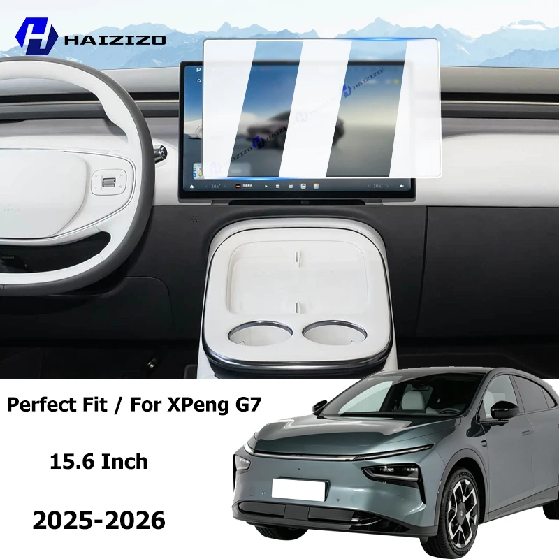 Para XPeng G7 2025-2026, película protectora mate antirreflejos para la pantalla LCD del GPS interior del coche, accesorios de película de vidrio templado