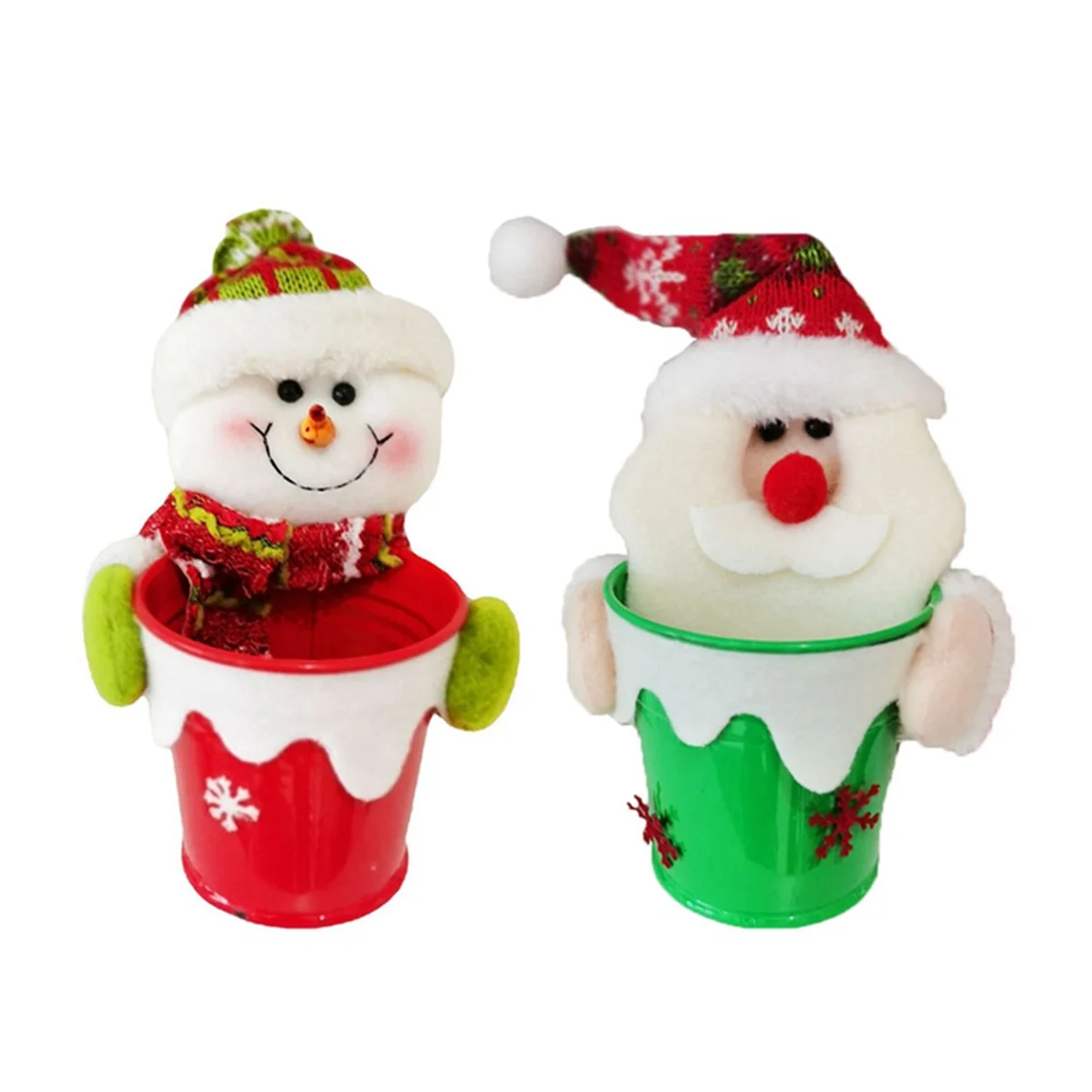 Christmas Candy Jar Christmas Treats Jar Santa Candy Jar -Candy Sugar Jar Christmas Candy Canister