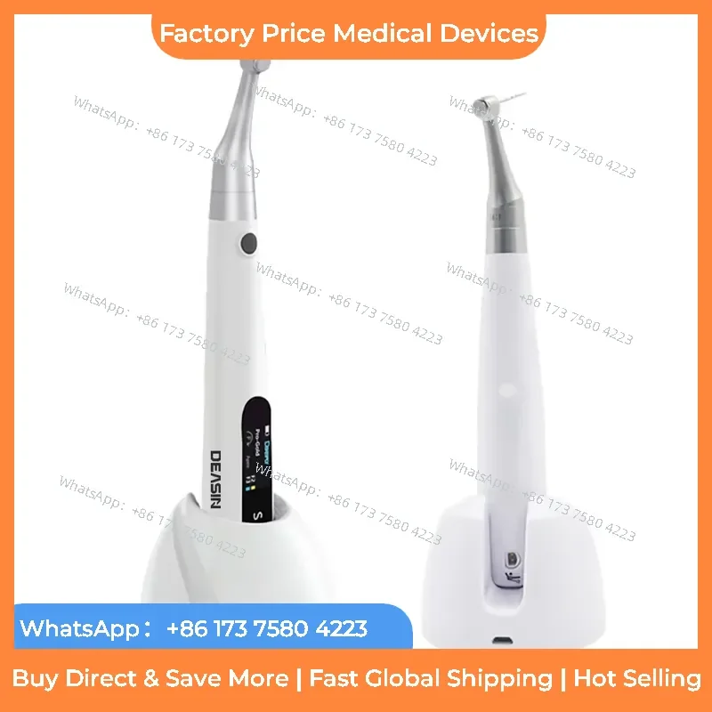 2026 DEASIN 2 in 1 Wireless Endo Motor Built in Apex Locator for Endodontic Rotary Root Canal Instrument fastshipping