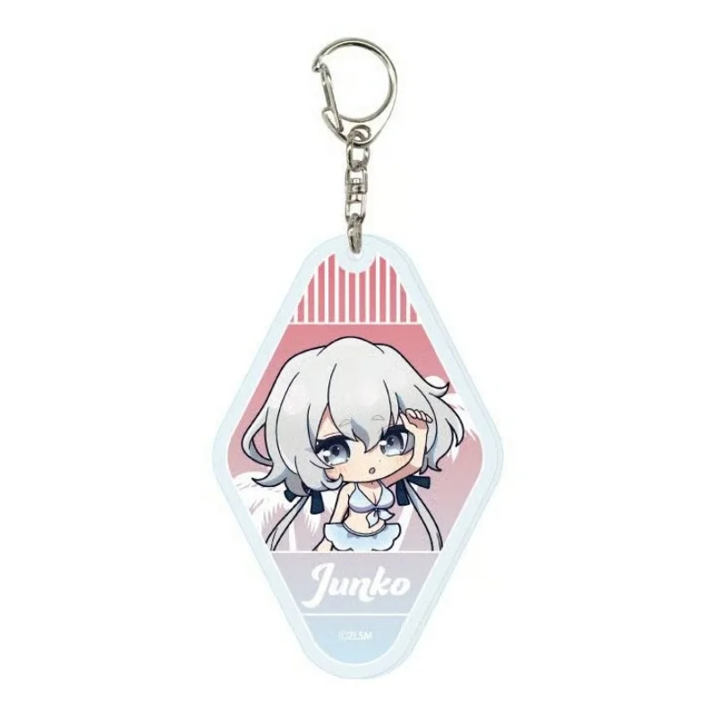 2026 Lovely Products Zombie Land Saga Anime 6CM Acrylic Keychain Bag Pendant Tatsumi Kotaro, Ai Mizuno,Saki Nikaido CosplayGifts
