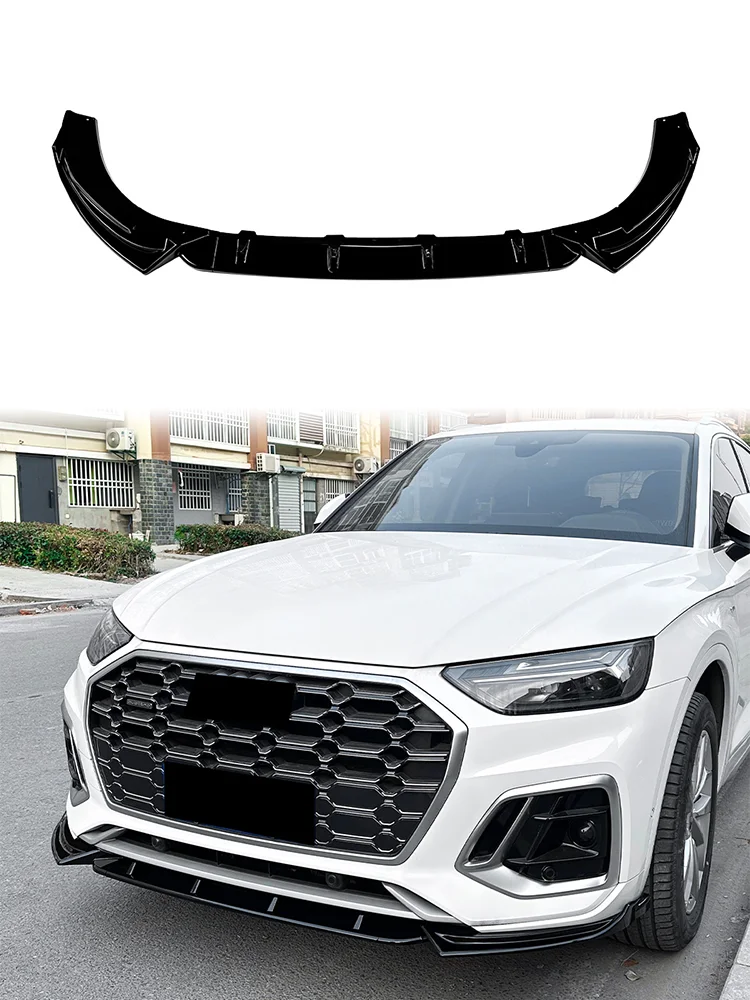 Przedni spojler zderzaka, splitter, dyfuzor do Audi Q5 SQ5 FY S-line 2020 2021 2022 2023 2024, bodykit, tuning — 2